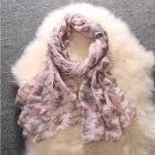 2016 New Designer Scarf 90*180cm Women Ladies Bowknot Cat Print Pattern Long Scarf Warm Wrap Shawl Wonderful Gift
