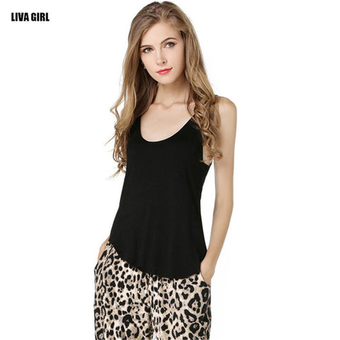 Hot Sale 2016 Summer Women Tanks Sleeveless Solid Fitness Tank Tops Casual Sportsweat T-shirt Vest Camisole Blusas Femininas