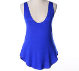 Hot Sale 2016 Summer Women Tanks Sleeveless Solid Fitness Tank Tops Casual Sportsweat T-shirt Vest Camisole Blusas Femininas