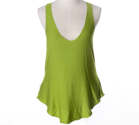 Hot Sale 2016 Summer Women Tanks Sleeveless Solid Fitness Tank Tops Casual Sportsweat T-shirt Vest Camisole Blusas Femininas